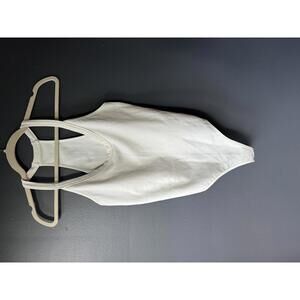 True Craft Chic Ivory Ribbed Bodysuit - Perfect for Layering